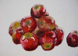 afternoon apples in oils